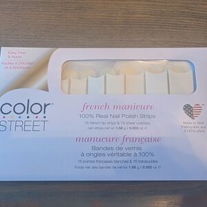 Color Street French Manicure Nail Strips - Classic White